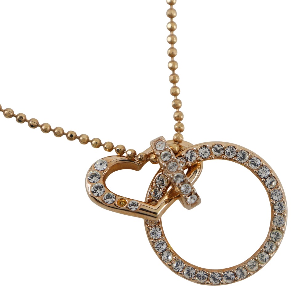 楽天市場】courreges(クレージュ) ネックレス ハート 18金イエロー