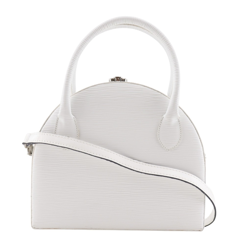 フェンディ FENDI 2WAYショルダー ハンドバッグ ヴィンテージ カーフ 白 肩掛け 手提げ パチン錠 2WAYShoulder レディース【中古】｜質にしきの【ブランド販売・買取】