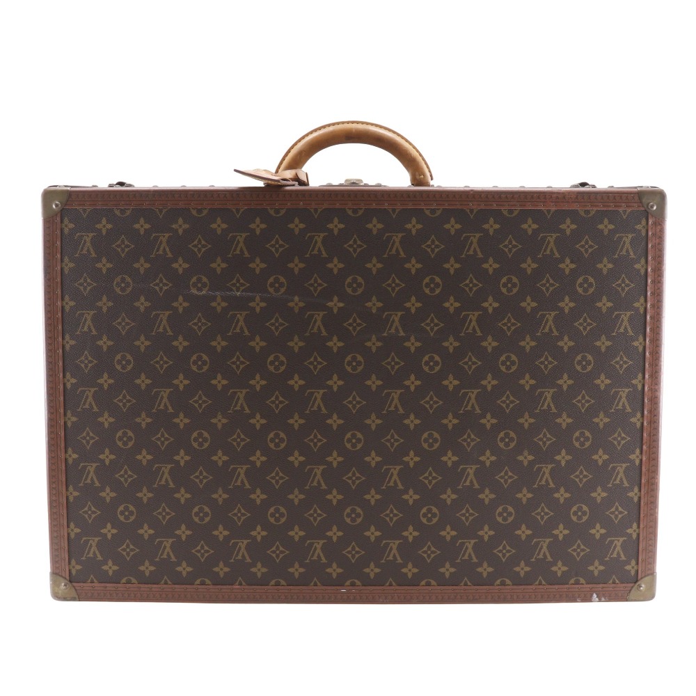 ルイ・ヴィトン LOUIS VUITTON アルゼール65 トランク M21227 モノグラムキャンバス 茶 手提げ A4 パチン錠 Alzer 65 ユニセックス【中古】|質にしきの【ブランド販売・買取】