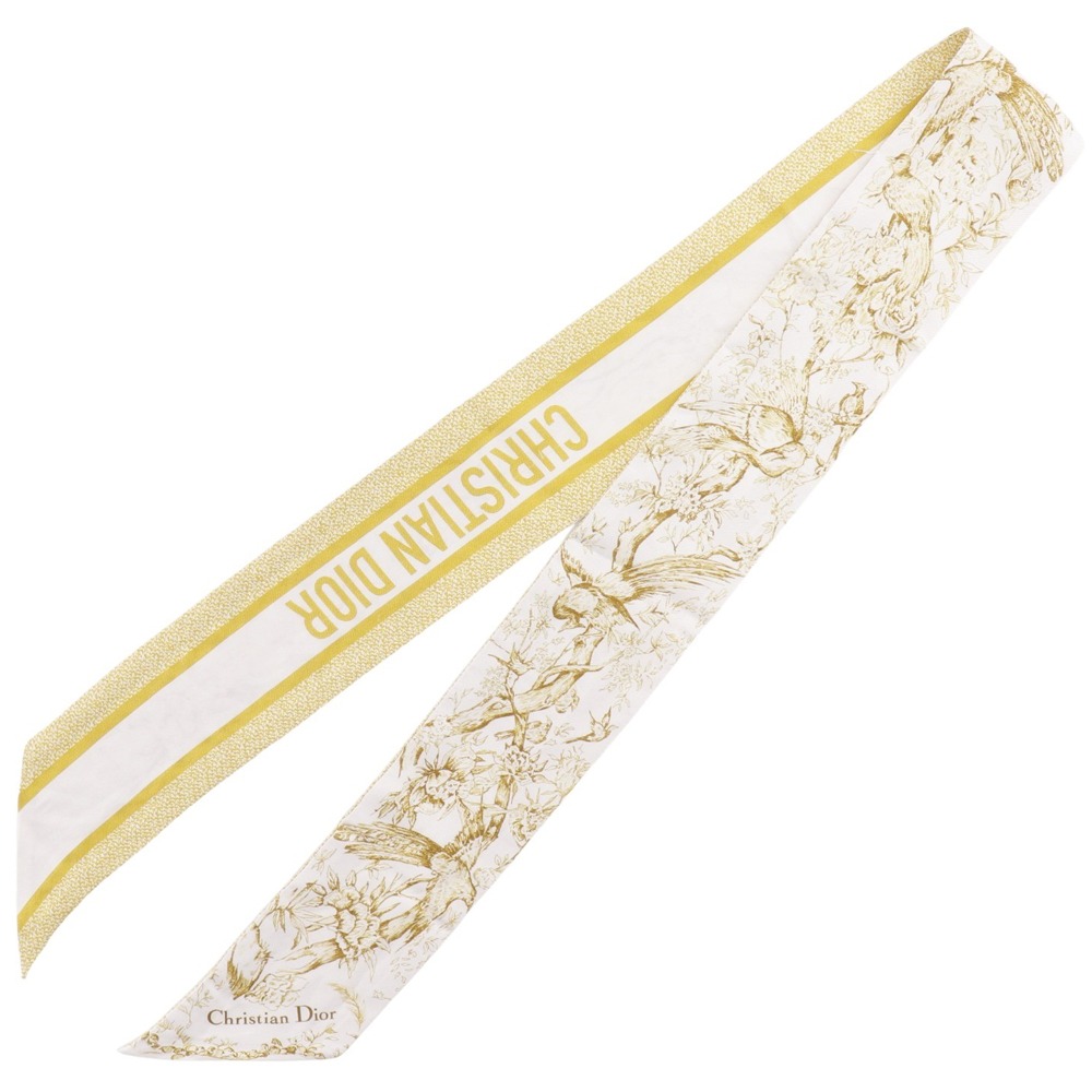 Christian Dior ディオール ゴールド ミッツァラッピー スカーフ