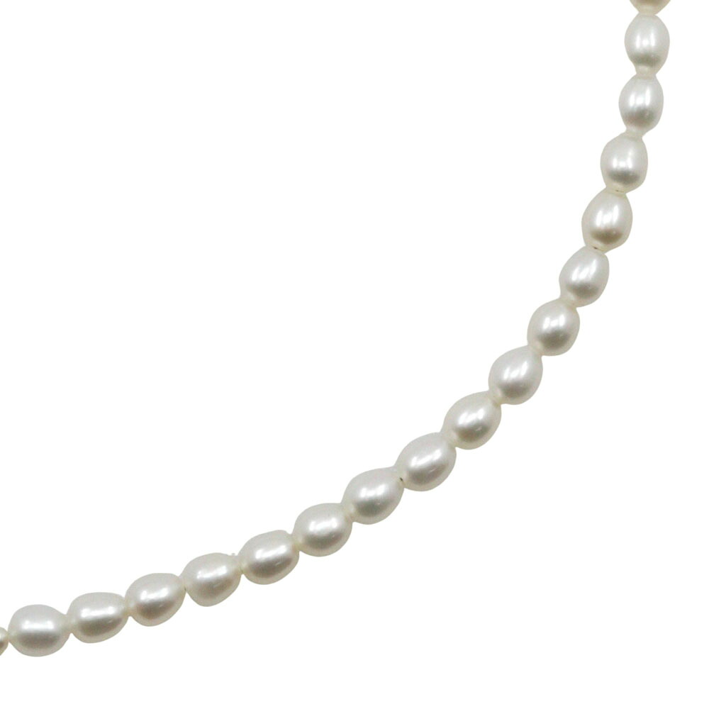 ベビーパール ネックレス3.7～3.9ｍｍ K18イエローゴールド&times;真珠 約8.7g Baby pearl レディース【中古】Aランク｜質にしきの【ブランド販売・買取】