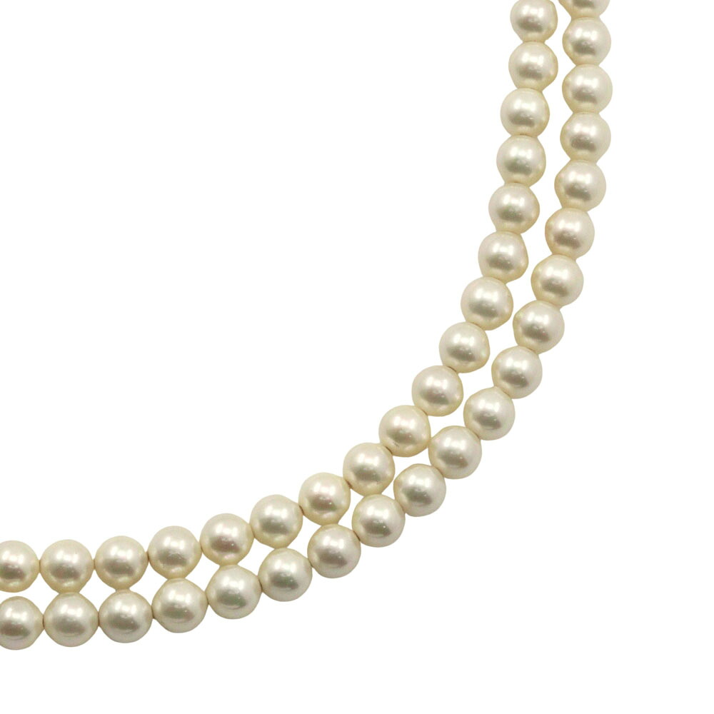 真珠 ネックレス ロング6.0～6.2ｍｍ 真珠&times;シルバー 約81.2g Pearl レディース【中古】｜質にしきの【ブランド販売・買取】