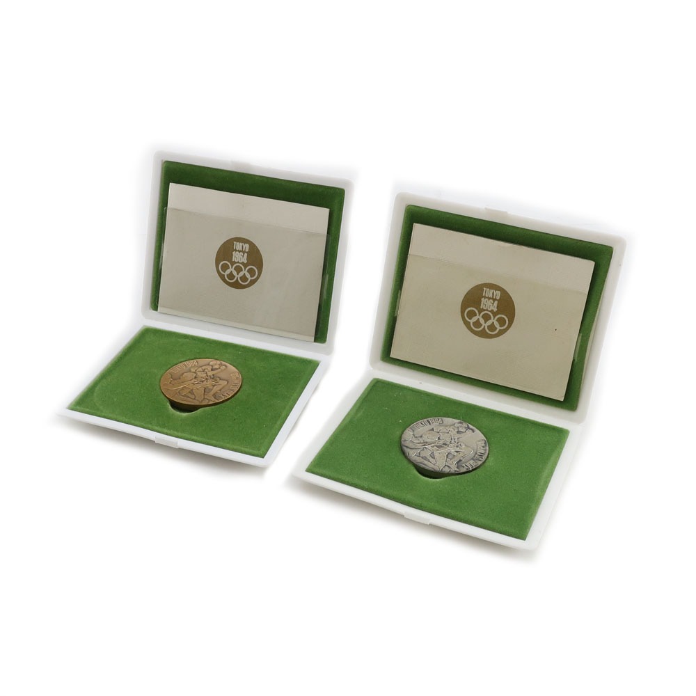 銀製記念メダル5枚セット 楽天市場】記念メダル 銀 東京オリンピック SV925 1964年