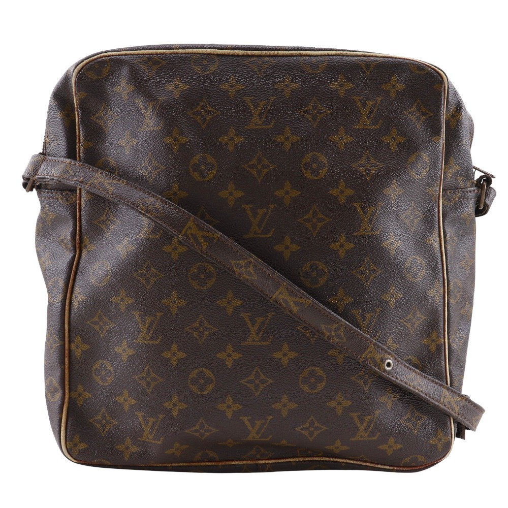 ルイ・ヴィトン LOUIS VUITTON マルソー ショルダーバッグ ヴィンテージ M40264 モノグラムキャンバス 茶 手提げ A5 ファスナー Marceau ユニセックス【中古】B-ランク｜質にしきの【ブランド販売・買取】