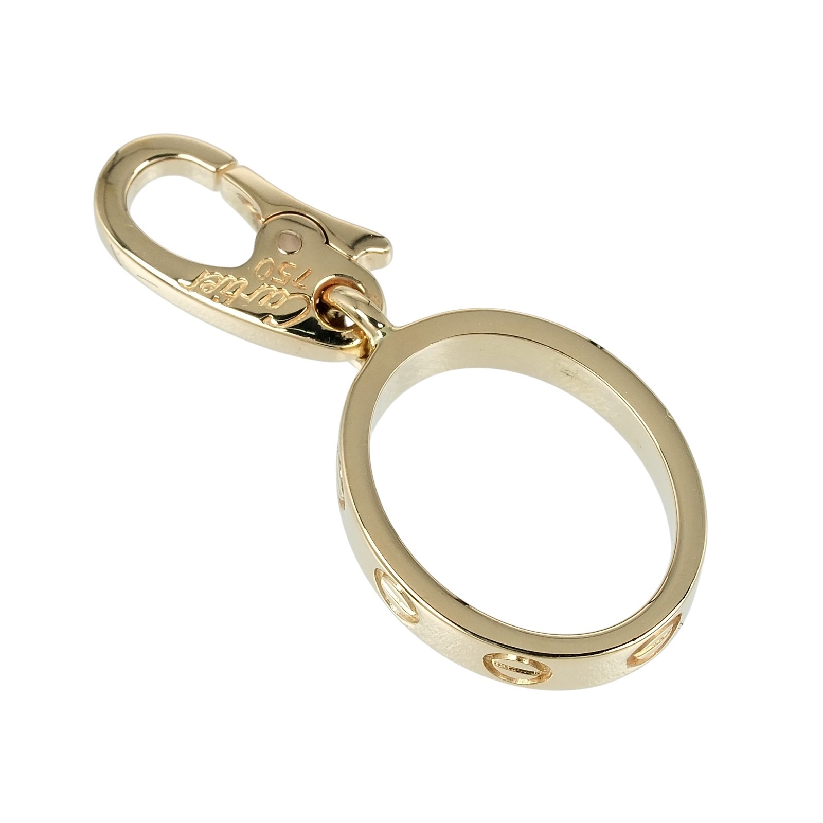 カルティエ ベビー ラブ ペンダントトップ K18YG イエローゴールド 約2.61g CARTIER【中古】Aランク