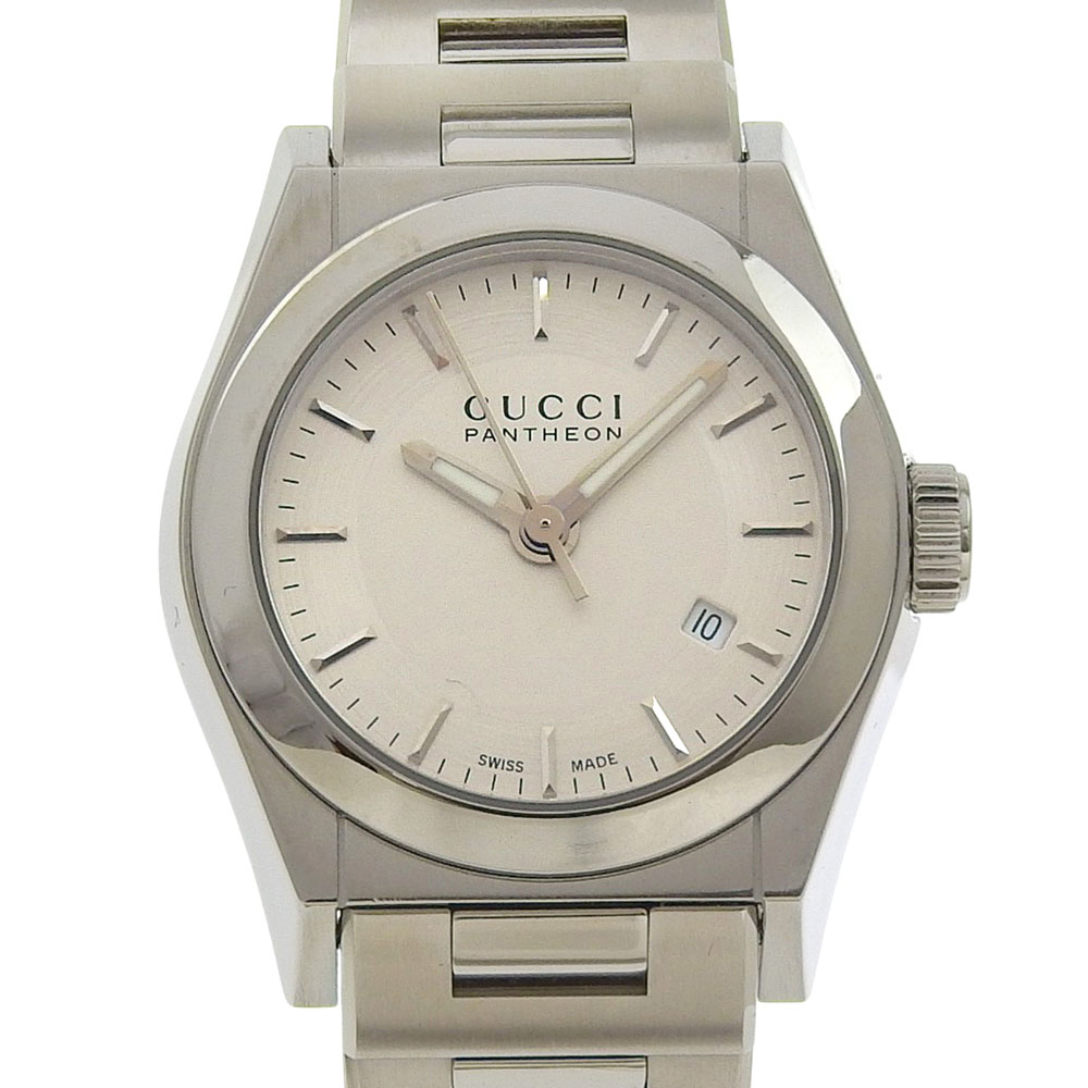 楽天市場】グッチ GUCCI 腕時計 パンテオン YA115404 ダイヤベゼル 10