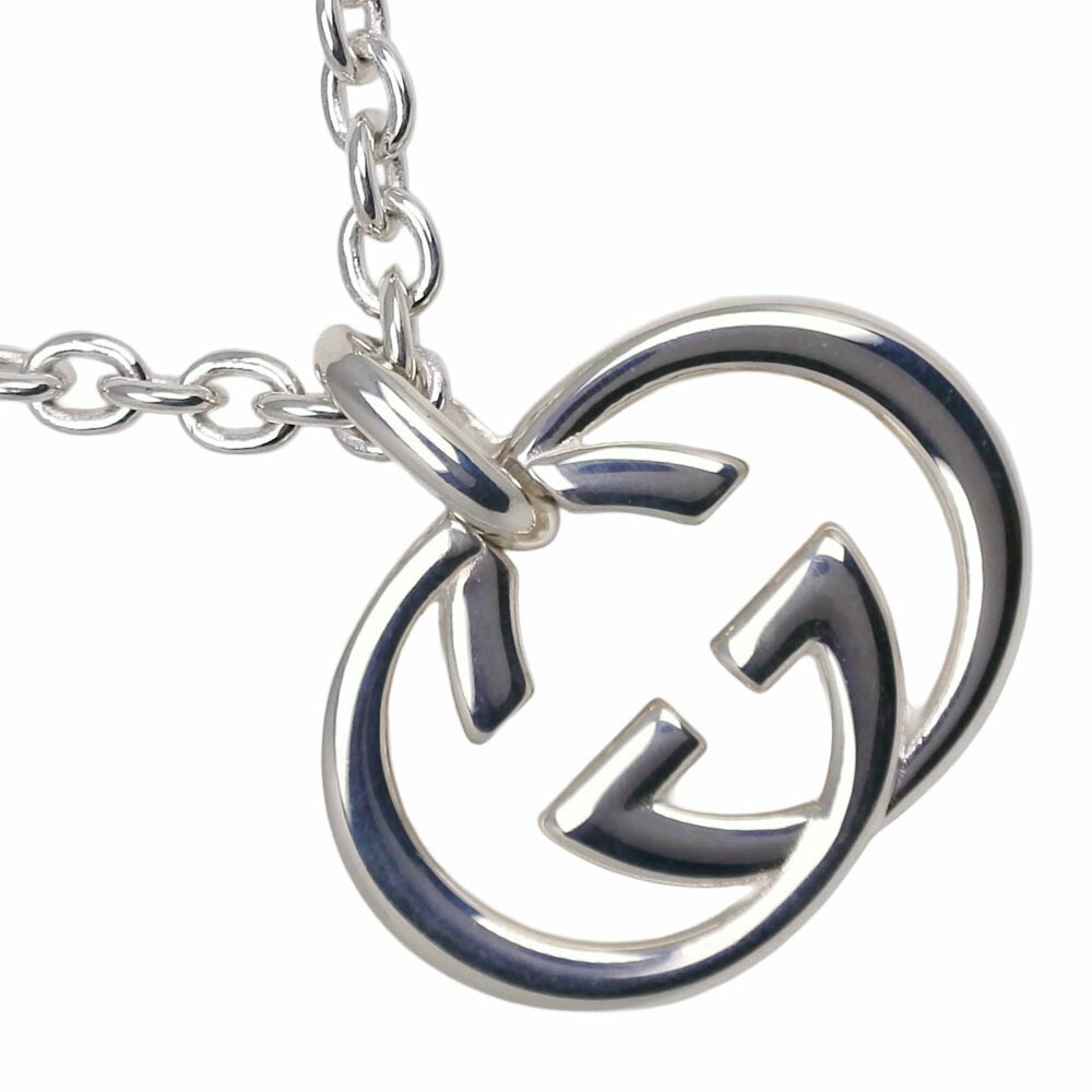 楽天市場】グッチ Gucci インターロッキングG ネックレス シルバー