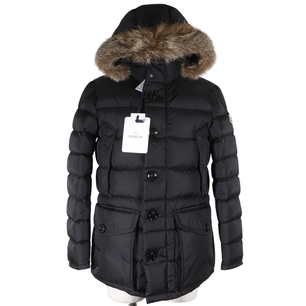 モンクレール MONCLER CLUNY GIUBBOTTO クラニー・ギボット ダウンジャケット I20911B52502 ナイロン 黒 CLUNY GIUBBOTTO Clanny Gibotto メンズ【中古】A+ランク｜質にしきの【ブランド販売・買取】