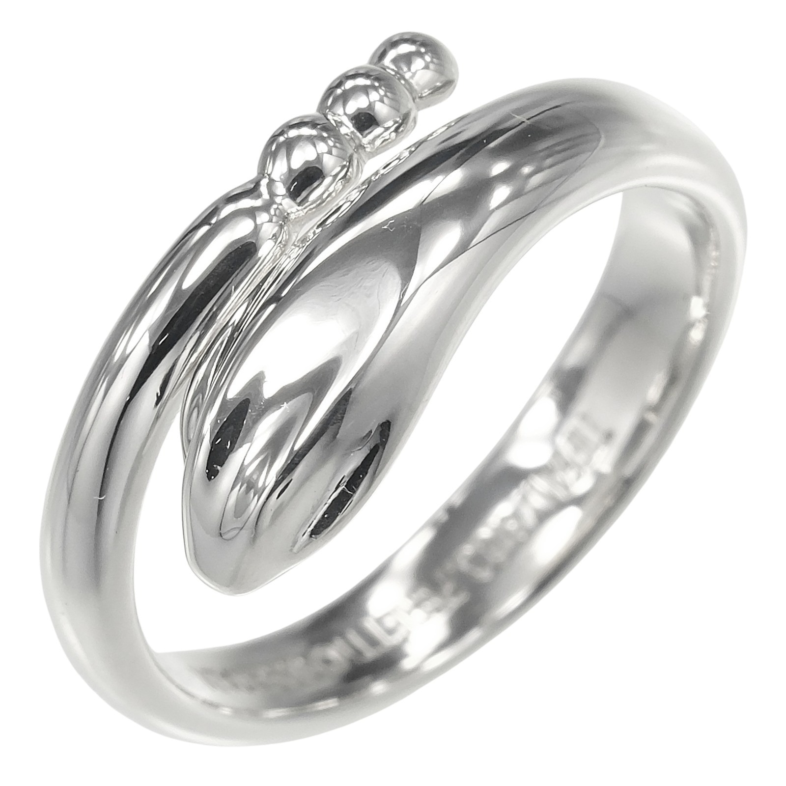 ティファニー リング スネーク 8号 指輪 シルバー925 約3.19g TIFFANY&Co.【中古】Aランク