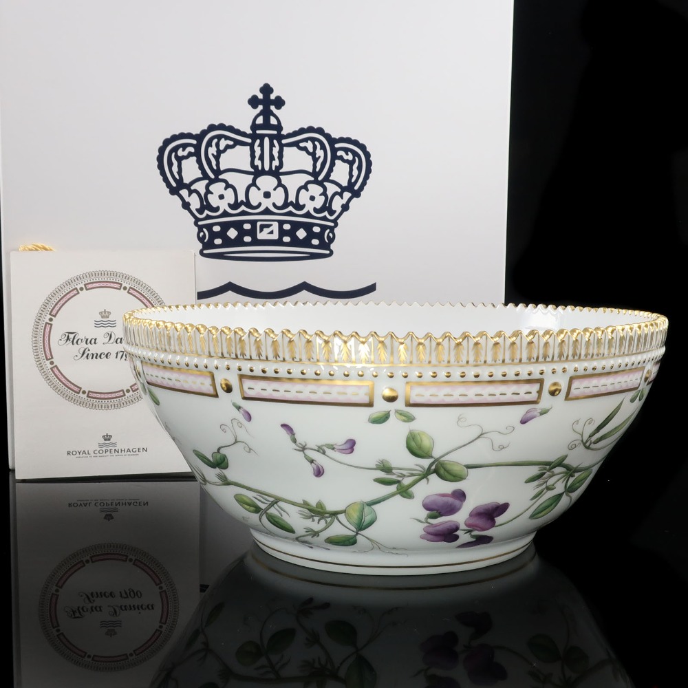ロイヤルコペンハーゲン Royal Copenhagen フローラダニカ 食器 ボウル ポーセリン デンマーク製 Flora Danica _【中古】ランク｜質にしきの【ブランド販売・買取】