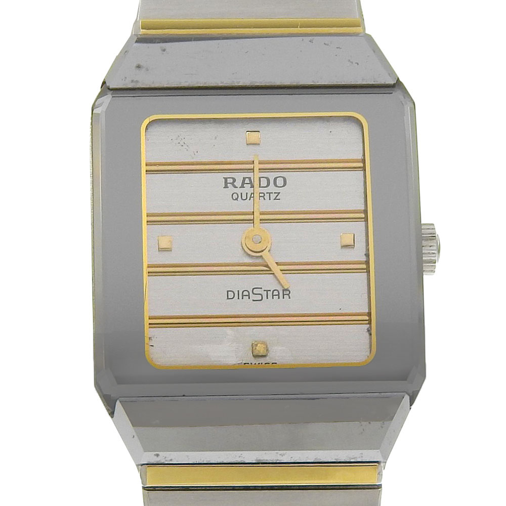 ラドー RADO 腕時計 153.02303 ステンレススチール クオーツ アナログ表示 シルバー文字盤 レディース【中古】