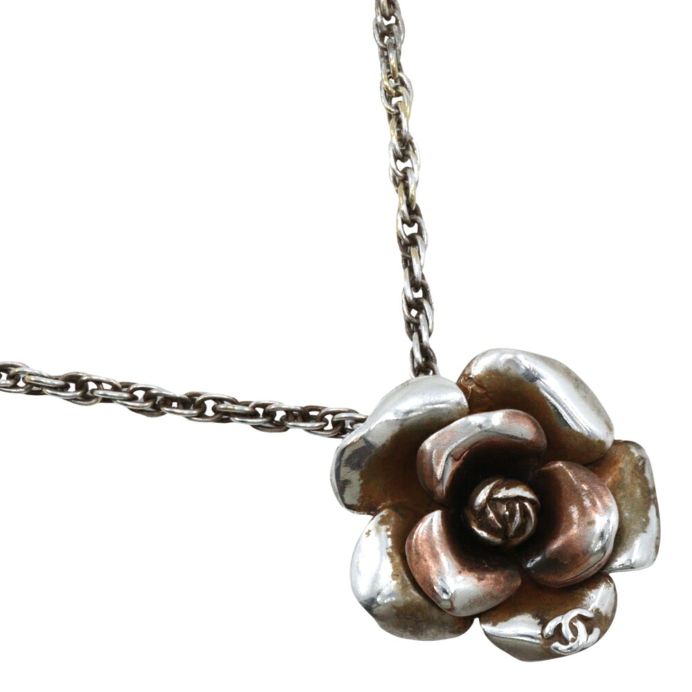 シャネル CHANEL カメリア ネックレス ココマーク 金メッキ 1999年 99P フラワー 約29.2g Camelia レディース【中古】|質にしきの【ブランド販売・買取】