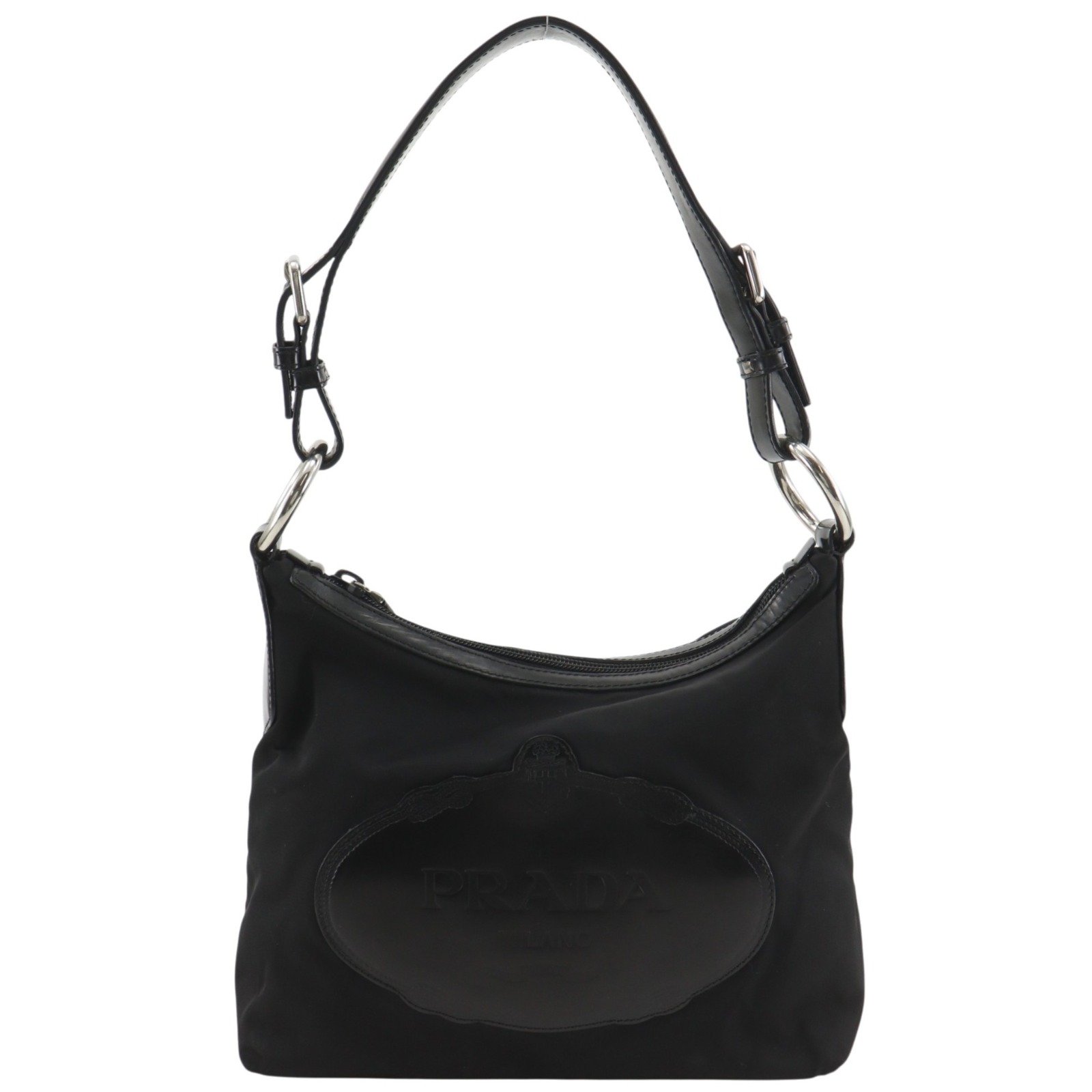 プラダ PRADA ショルダーバッグ BR3212 ナイロン NERO 黒 肩掛け A5 ファスナー レディース【中古】|質にしきの【ブランド販売・買取】