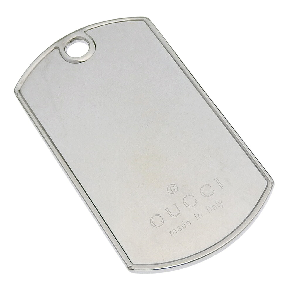 グッチ GUCCI タグ ペンダントトップ シルバー925 約19.4g tag ユニセックス【中古】｜質にしきの【ブランド販売・買取】