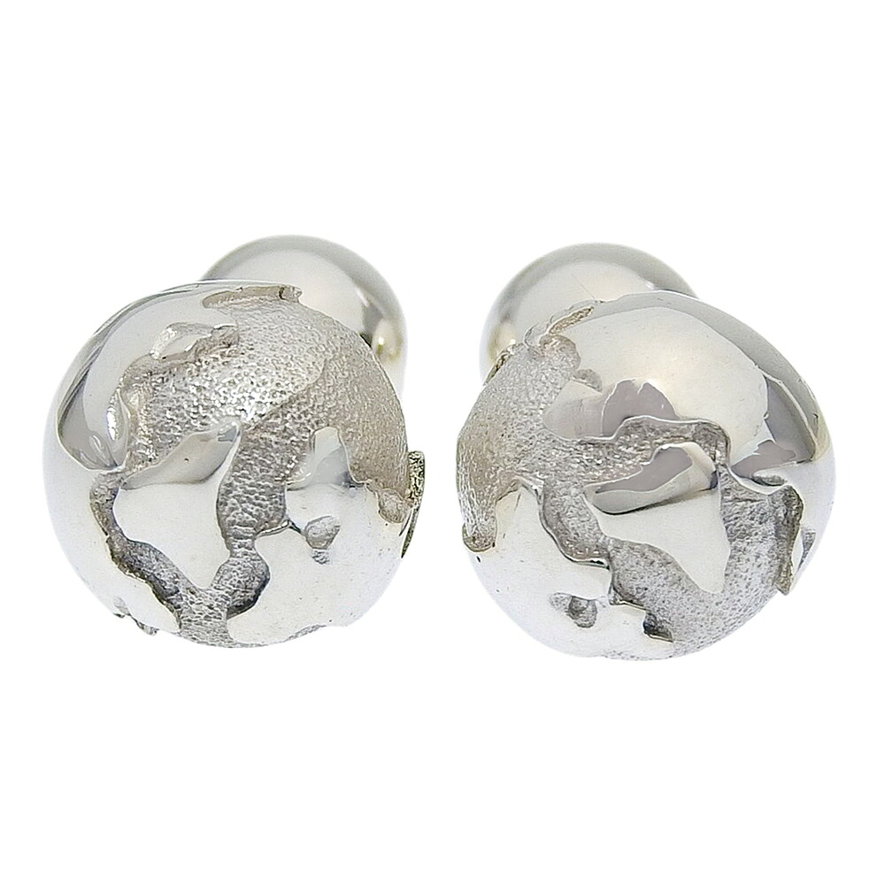 ティファニー TIFFANY&Co. 地球儀 カフス シルバー925 globe ユニセックス【中古】Aランク｜質にしきの【ブランド販売・買取】