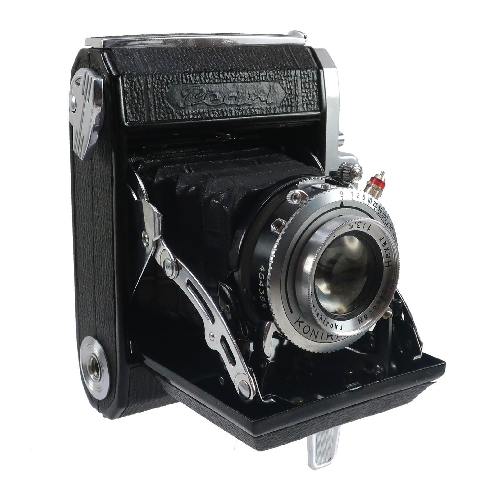 コニカ Konika Pearl 2 フィルムカメラ Komoshiroku Hexar 75mm F3.5 Pearl 2 _【中古】｜質にしきの【ブランド販売・買取】