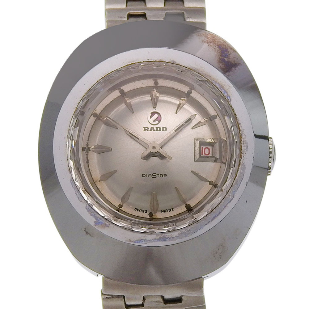 ラドー RADO ダイアスター 腕時計 ステンレススチール 手巻き アナログ表示 シルバー文字盤 Diastar レディース【中古】|質にしきの【ブランド販売・買取】