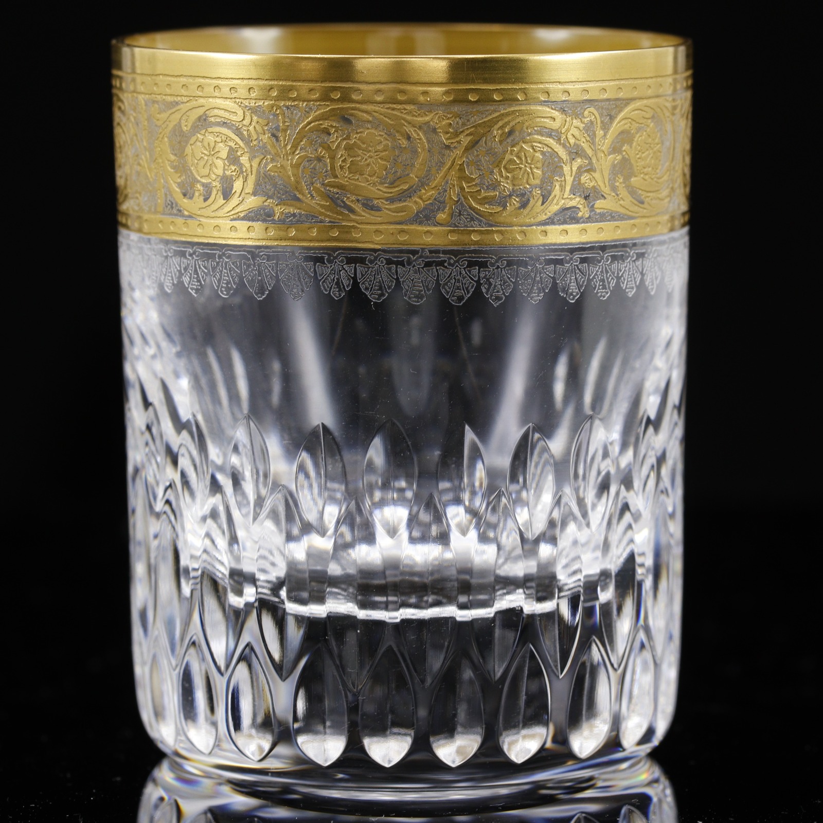 サンルイ Saint-Louis Thistle ( シスル ) ショットグラス 1客 グラス 225周年記念 ( 小ロックグラス ) クリスタル Thistle Shot Glass (1 glass) _【中古】｜質にしきの【ブランド販売・買取】