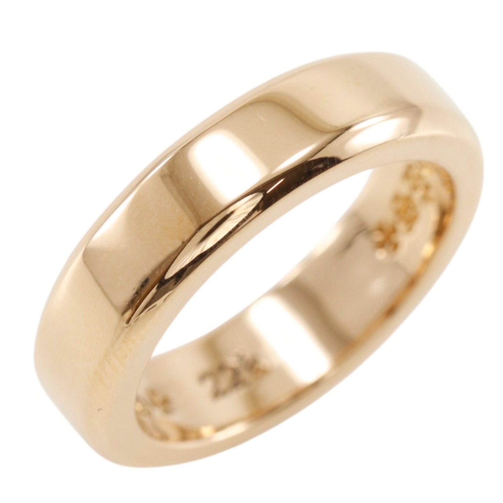 クロムハーツ CHROME HEARTS ウエディング バンド フラット 14.5号 リング・指輪 WDDNG BND FLAT 6MM K22ゴールド 約0.8g Wedding Band Flat ユニセックス【中古】A+ランク|質にしきの【ブランド販売・買取】