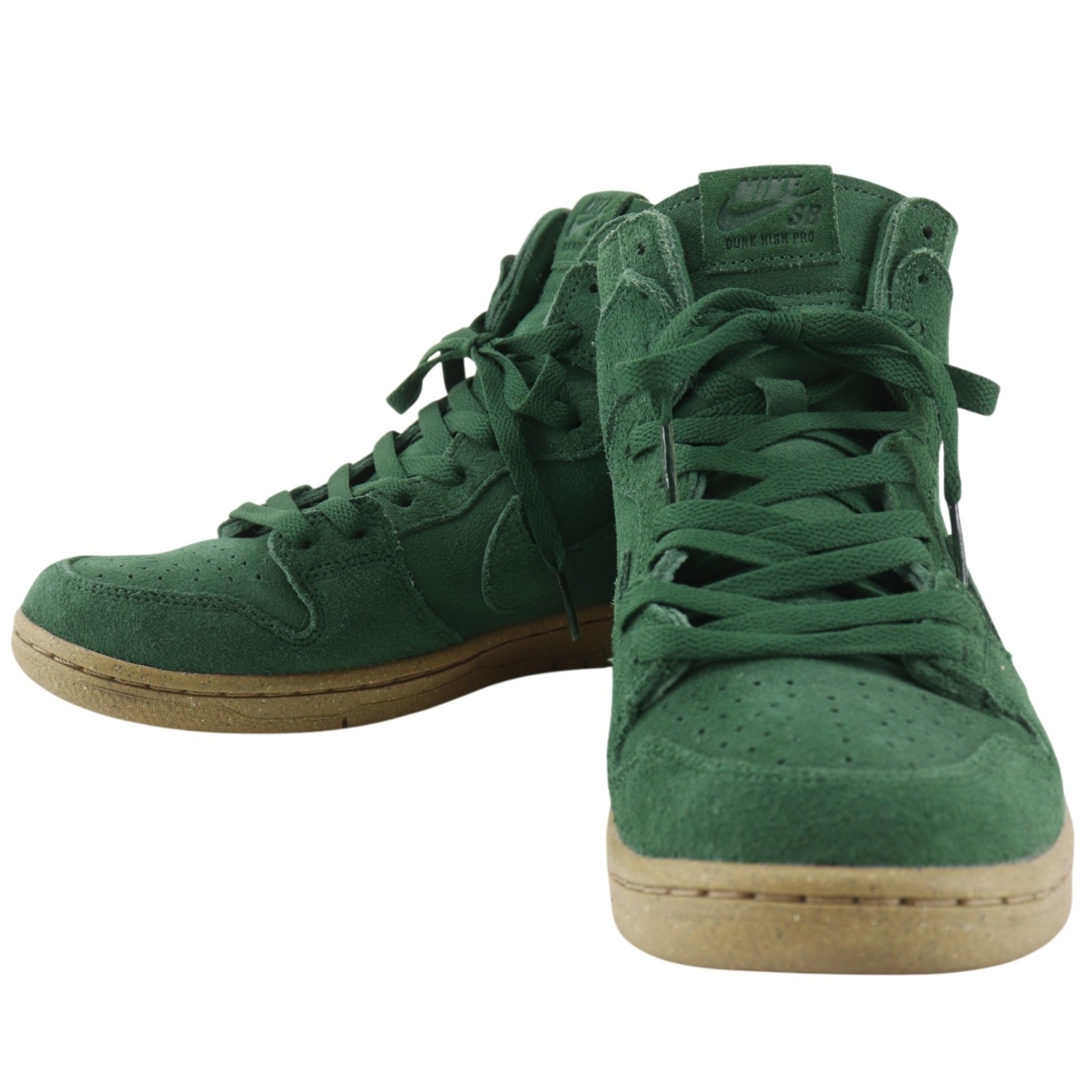 ナイキ NIKE スケートボーディング ダンク ハイ プロ ディーコン スニーカー SB Dunk High Pro Decon Gorge Green DQ4489-300 スウェード 緑 Skateboarding Dunk Hi Pro Deacon メンズ【中古】｜質にしきの【ブランド販売・買取】