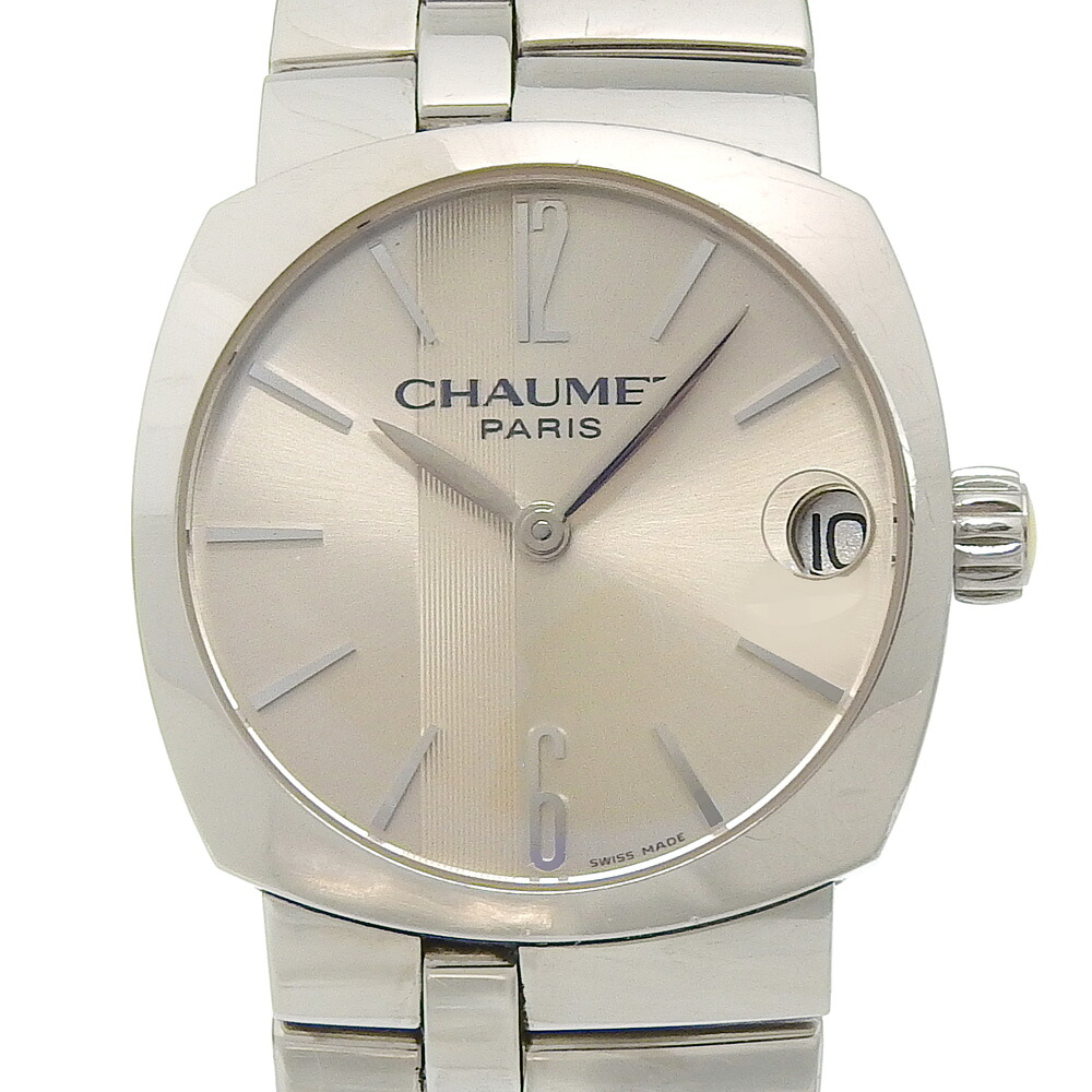 ショーメ Chaumet ミスダンディ 腕時計 W1166029K ステンレススチール 自動巻き アナログ表示 シルバー文字盤 Miss dandy レディース【中古】｜質にしきの【ブランド販売・買取】 59,400円