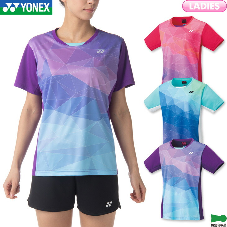 ヨネックス バドミントン ウエア YONEX ヨネックス バドミントン レディース ゲームシャツ 20724