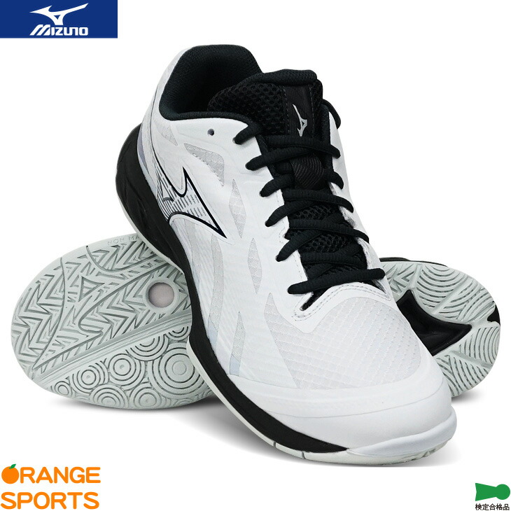 Mizuno バドミントンシューズ ホワイト MIZUNO ミズノ WAVE CLAW EL 2 ウエーブクロー 71GA228021