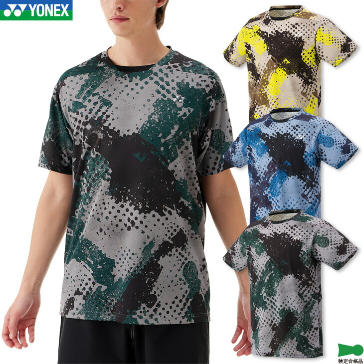 ソフトテニスバトミントンウェア 日本代表 楽天市場】ヨネックス バドミントン ゲームシャツ 10538 ユニ