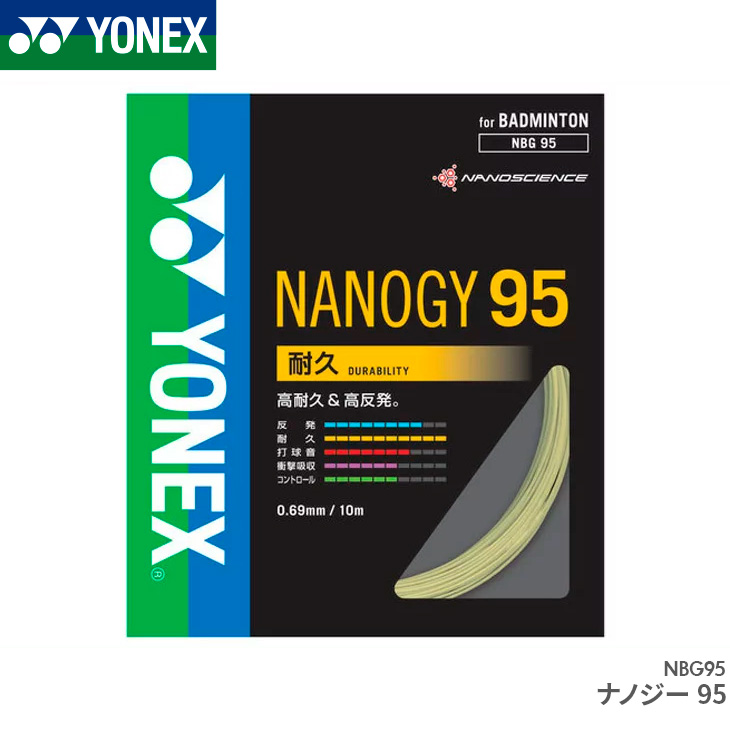 【楽天市場】ヨネックス YONEX ナノジー98 NANOGY 98 NBG98 