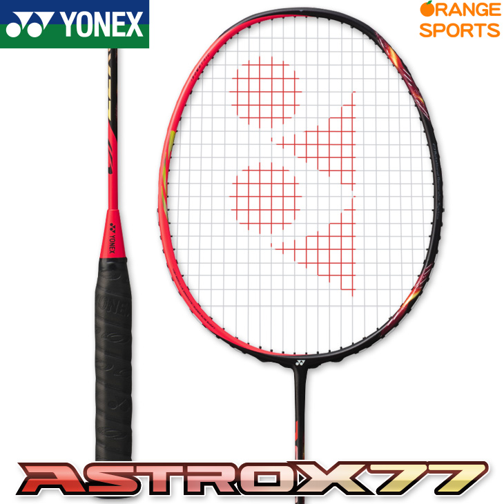 素晴らしい YONEX ヨネックス バドミントン ラケット フレームのみ アストロクス77 専用ケース付き 日本製 シャインイエロー 402 3U5  AX77 fucoa.cl