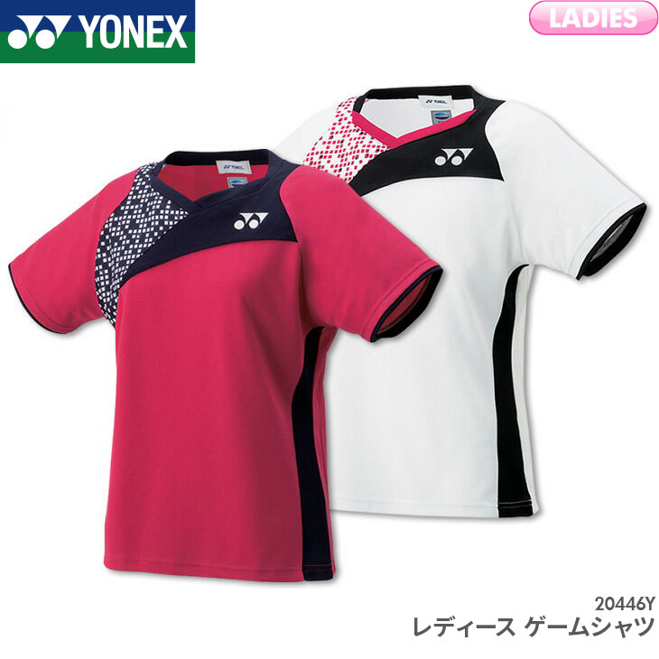 楽天市場 ヨネックス Yonex ゲームシャツ 446y レディース 女性用 バドミントン テニス ユニフォーム 受注会限定商品 ネコポス送料無料 オレンジスポーツ楽天市場店