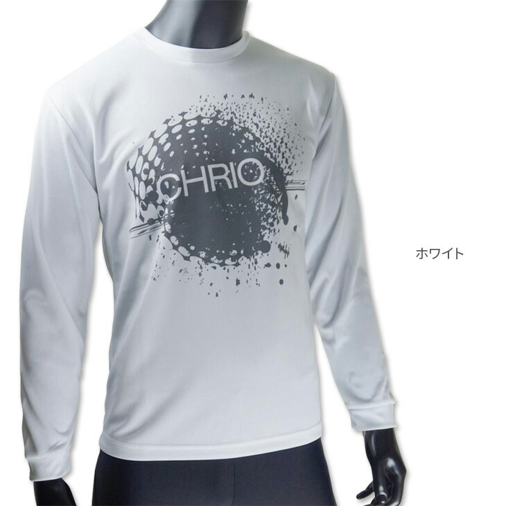 CHRIOクリオトレーニングTシャツ(長袖)LST19ユニ男女兼用Tシャツスポーツウェアトレーニングウェア陸上マラソントラック