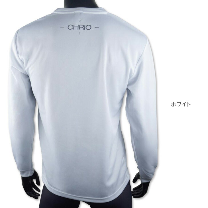 CHRIOクリオトレーニングTシャツ(長袖)LST19ユニ男女兼用Tシャツスポーツウェアトレーニングウェア陸上マラソントラック