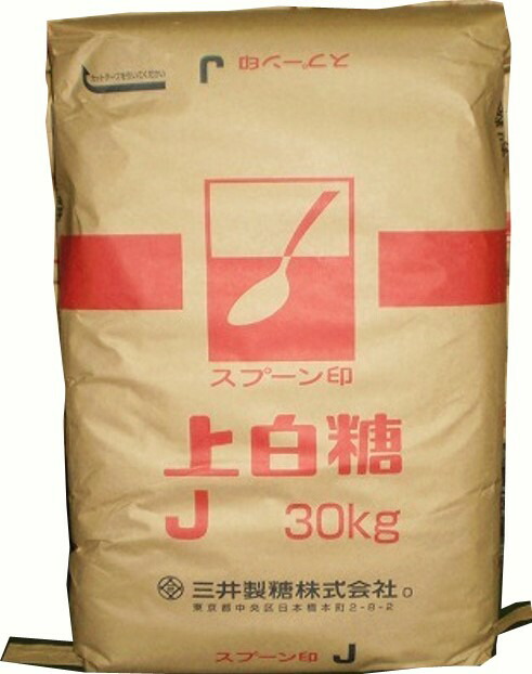 上白糖　30キロ　業務用 砂糖傳増尾商店 / 日新製糖 上白糖P 30kg