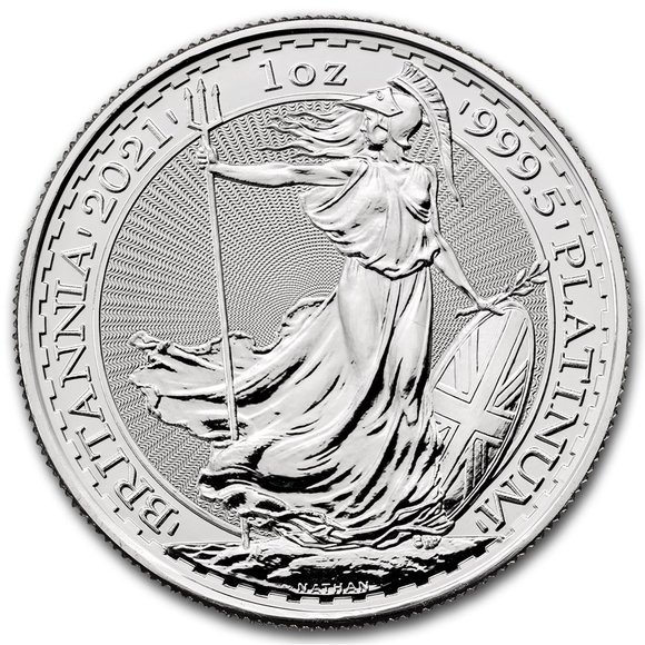 即納 　 【正規販売店】2021 1オンス イギリス ブリタニア（プラチナ） （33mmクリアケース付き） 新品未使用@156748126