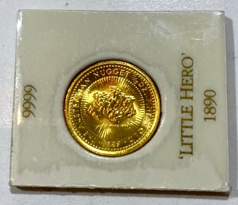 1987 オーストラリア ナゲット金貨 10オンス パック付き コレクション