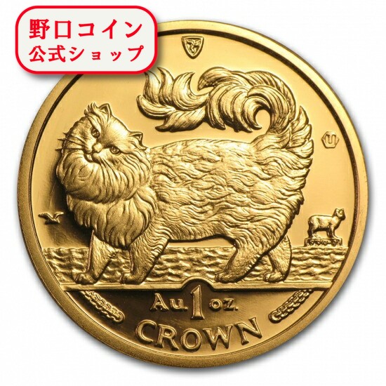 楽天市場】K24 マン島 キャット 金貨 コイン 1/25オンス 1.24g