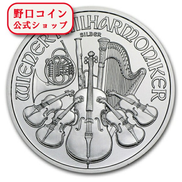 即納 　 新品未使用　2012 オーストリア  ウィーン銀貨　1オンス　37mmクリアケース付き@133030366