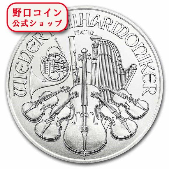 2022 1オンス オーストリア ウィーン(プラチナ)(37mmクリアーケース付き) 新品未使用