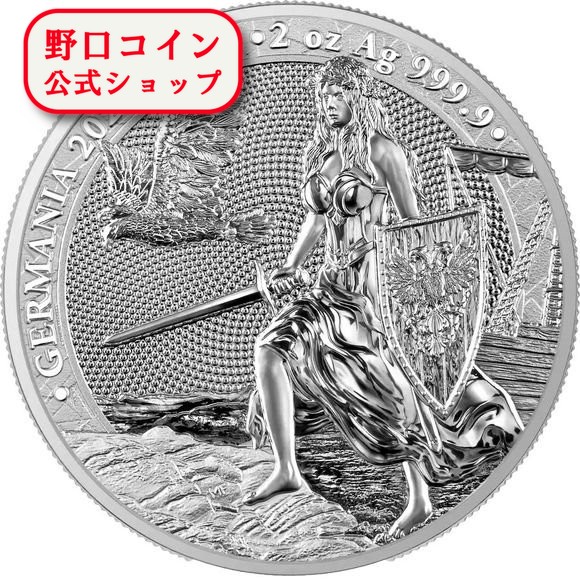 即納 　 【正規販売店】2022 2オンス ポーランド ジャーマニア円形銀【特選】@169251917