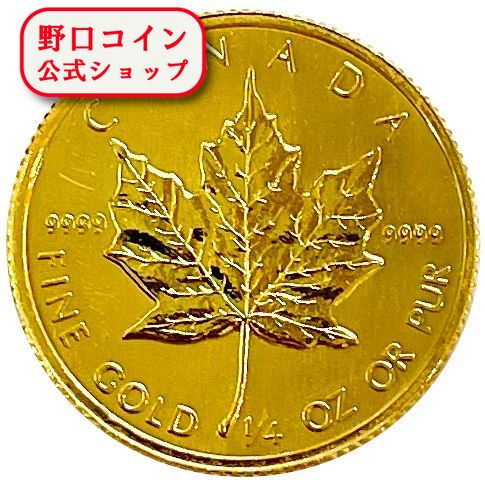 メイプルリーフ　金貨 1986年　カナダ　1/10 oz メイプルリーフ 金貨 1986年 1/10 oz カナダ