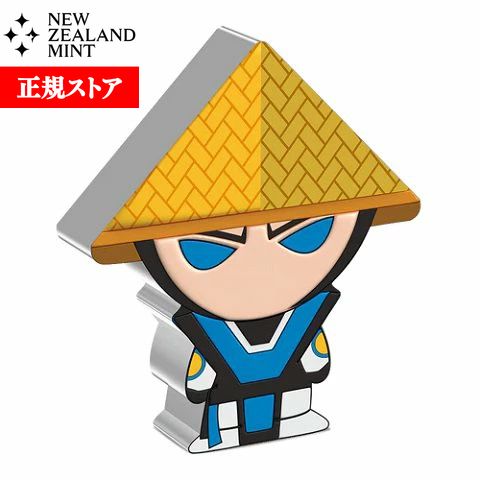 即納・追跡可 　 2022 1オンス ニウエ チビコイン モータルコンバット：ライデン 銀貨 プルーフ 【Proof】2ドル【特選】