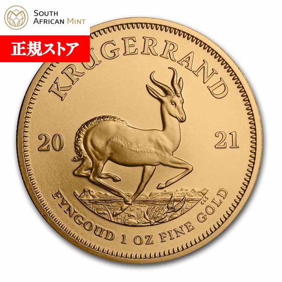 楽天市場】K22 1/10OZ 約3.1g クルーガー金貨 クルーガーランド