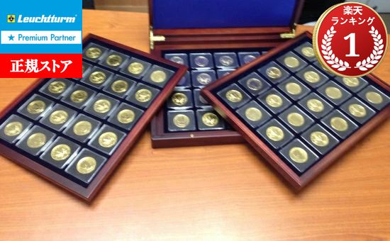 ライトハウス社製コインケースBOX メイプルリーフ金貨1オンス専用 30個収納可 ライトハウス社製コインケースBOX メイプルリーフ金貨1オンス