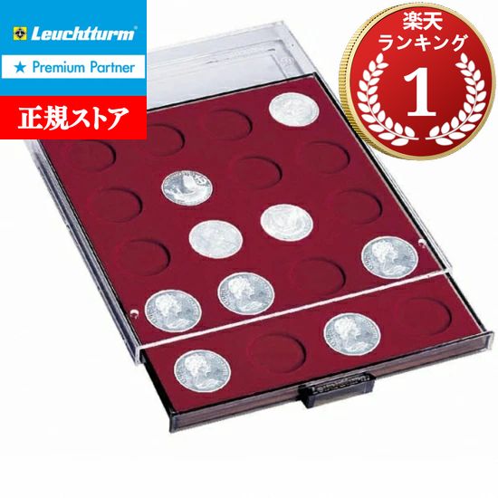 ライトハウス社製コインケースBOX メイプルリーフ金貨1オンス専用 30個収納可 LH365159