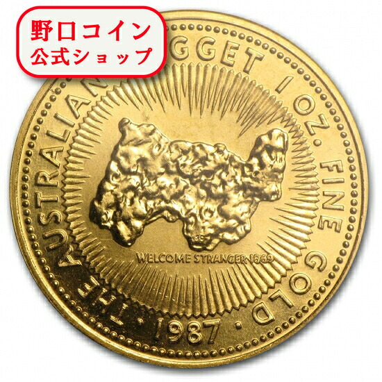 即納・追跡可 　 新品未使用 1987　オーストラリア、カンガルー金貨１オンス クリアケース付き｜野口コイン株式会社