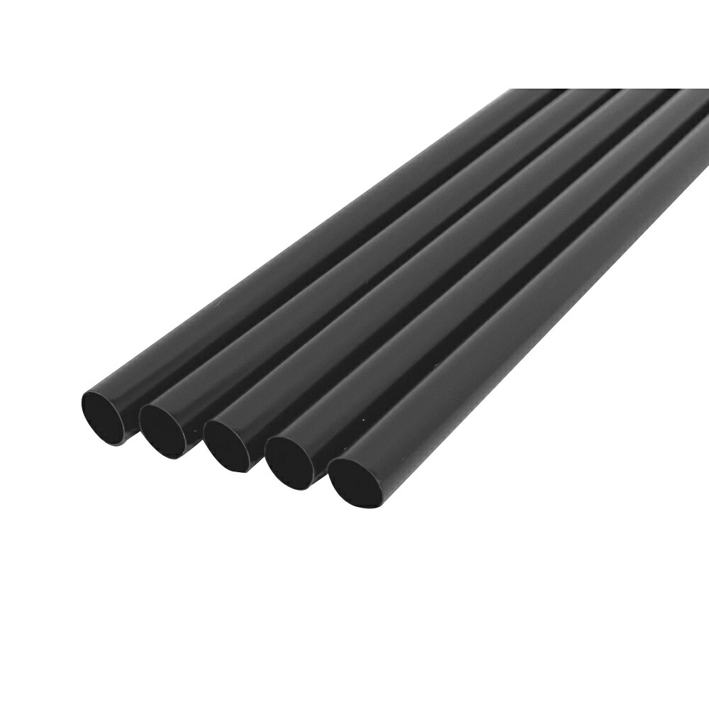 【納期未定】【2026年2月以前からのリピーター様限定】ストレートストロー(バイオマス) 8mm×21cm 包装なし 黒色(B577) 300本入×20箱【メーカー直送・代引き不可・時間指定不可・沖縄、離島不可】