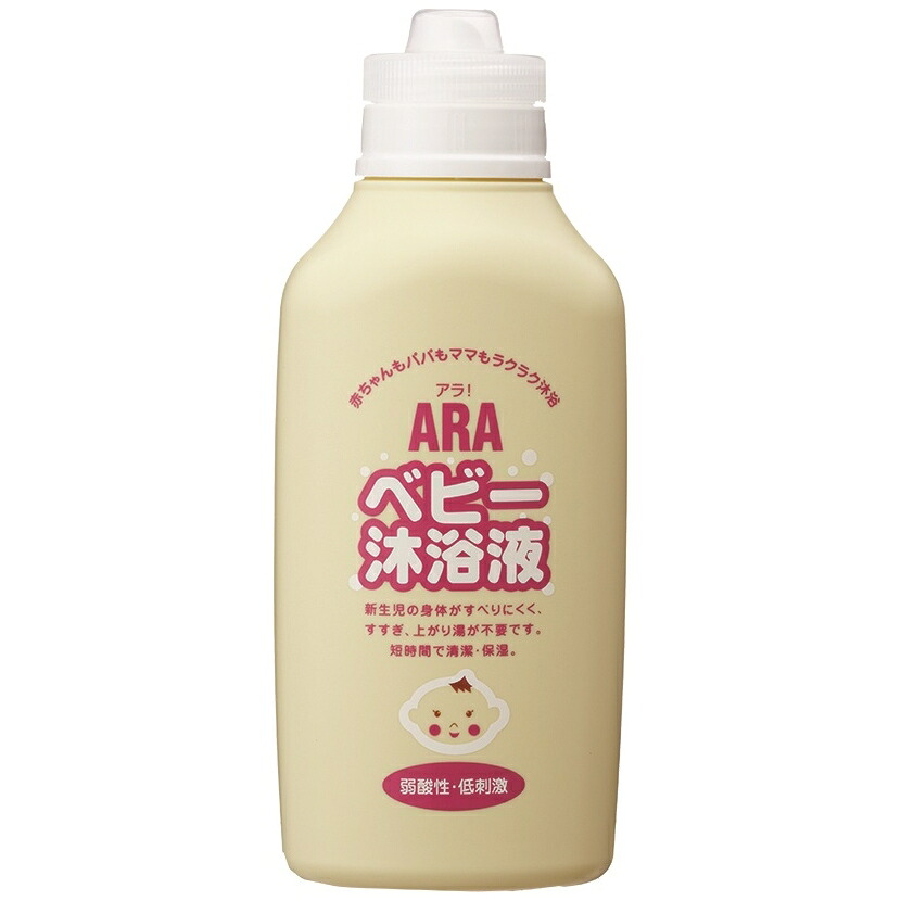 【期間限定P2倍】 フェニックス　ARA　アラ！　ベビー沐浴液　500mL×12本入【取り寄せ商品・即納不可・代引き不可・返品不可】