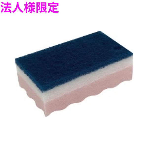【法人様限定】業務用　研磨粒子入スポンジタワシ　ピンク　ストロングSH-51　10個×6袋入(60個)【メーカー直送・代引き不可・時間指定不可・沖縄、北海道、離島不可】