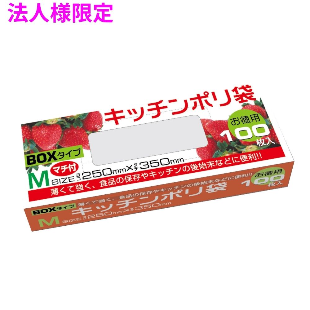 【期間限定P2倍】 【2026年2月以前からのリピーター様限定】【法人様限定】キッチンポリ袋　HDPE　0.01×250×350　半透明　100枚×120冊　（12000枚）　KB12【メーカー直送・時間指定不可・沖縄、離島不可】